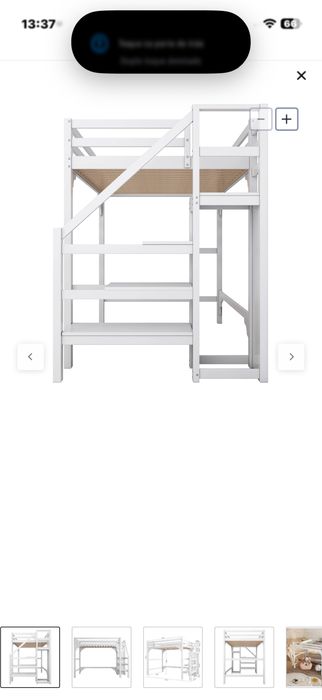 Vendo cama Mezzanine
