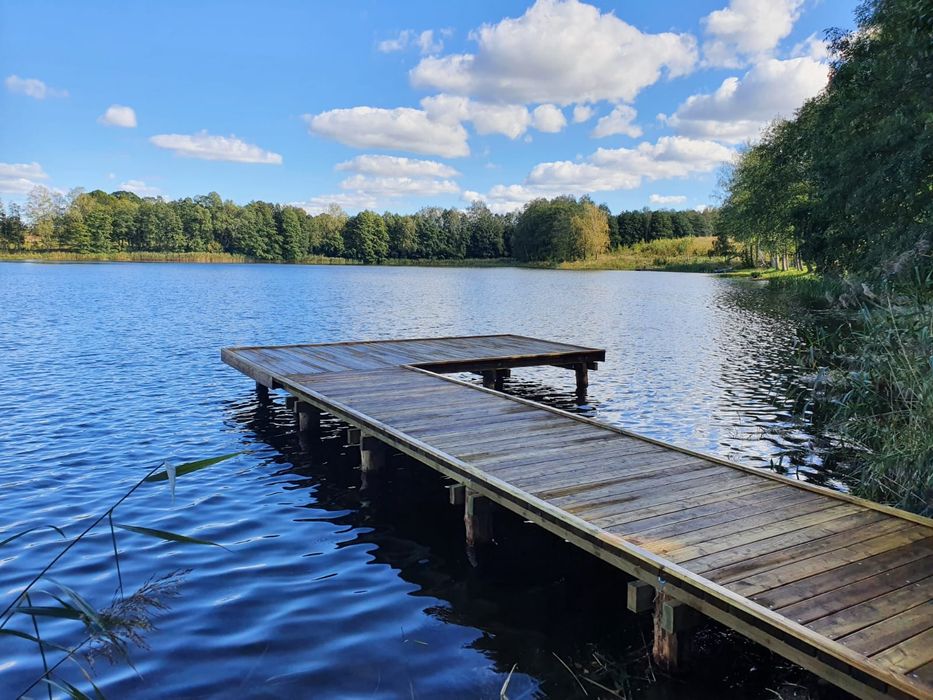 Budowa pomostów wbijanie pali kafar budowa pomostu