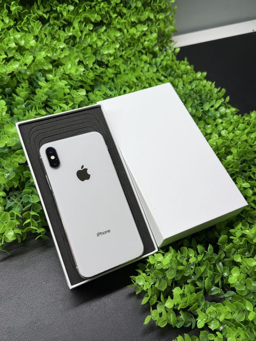 iPhone X, 64Gb, Silver [Neverlock] Айфон Х, 64Гб, белый #7514