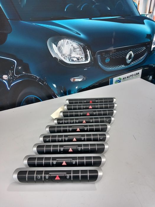 Interruptor 4 piscas Smart Fortwo 451 Alheira E Igreja Nova • OLX.pt
