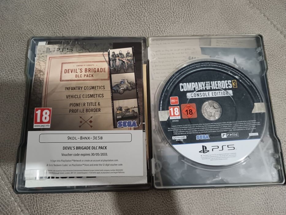 PS5 Game Company of Heroes 3 (Collector's Book)64298012317570122