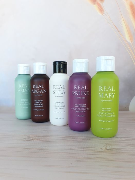 Шампунь 100ml Rated Green Real Shea/ Real Mary/ Real Prune/ Real Argan