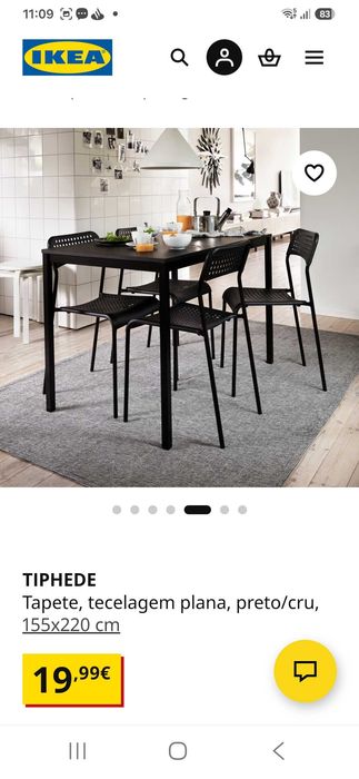 Tapete Ikea 155x220