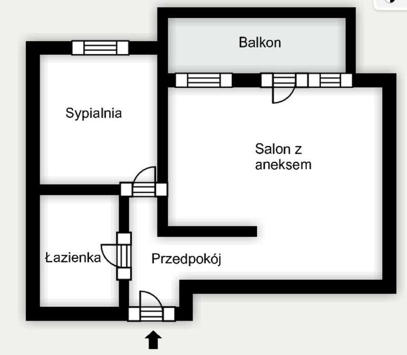 Oława, ul. Jodłowa | 529 000 zł | 45,47 m² | 2 pokoje | 3/3 piętro | duży balkon | nowe budownictwo