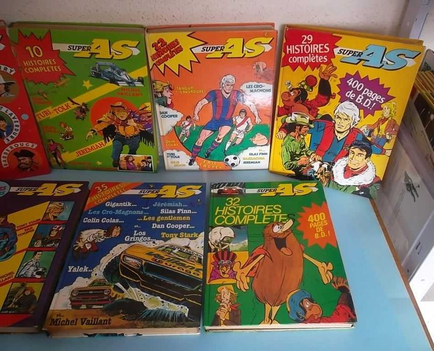 SUPER AS - 1979 - Col. completa 7 Volumes