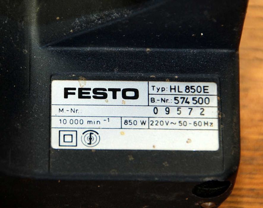 Festo Festool Strug HL850 E Heblarka ręczna sprawny stan bardzo dobrze