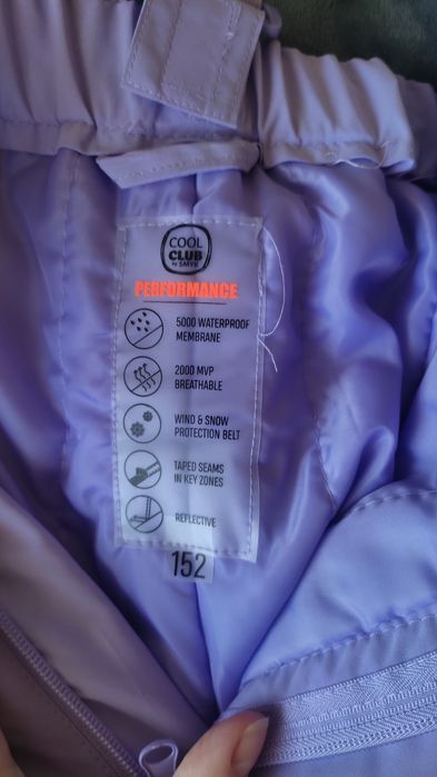 Штани лижні для дівчинки