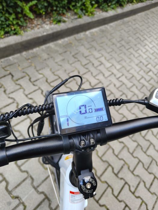 rower elektryczny Eleglide T1 Step Thru Biały 27,5