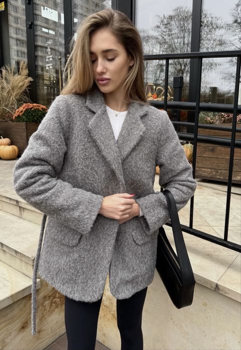 Новий утеплений піджак-пальто Odintsova xs до -10