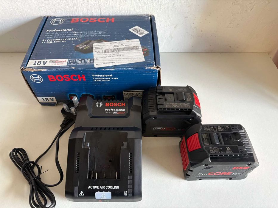 Акумулятор батарея Bosch ProCORE18V  12.0Ah. та зарядка GAL 18V-160 з Англії