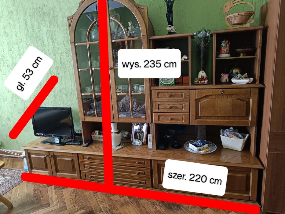 Meblościanka z lat 90