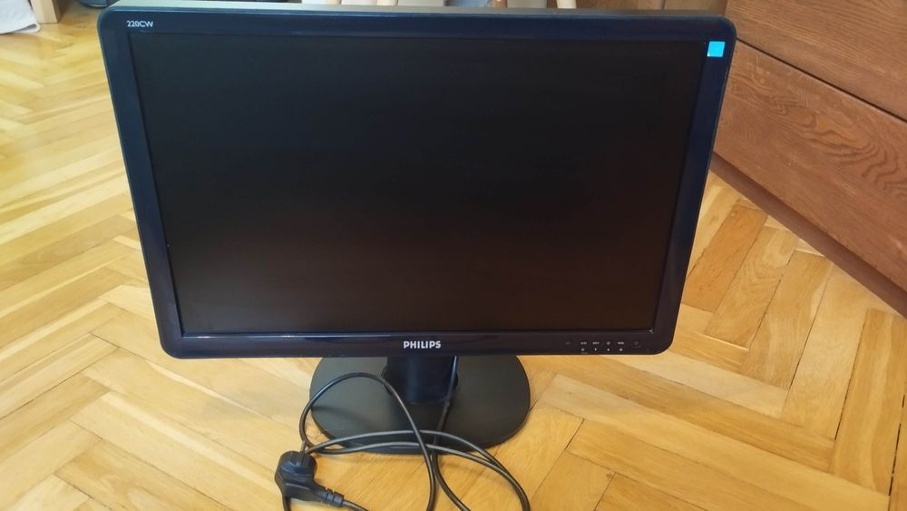 Monitor komputerowy.