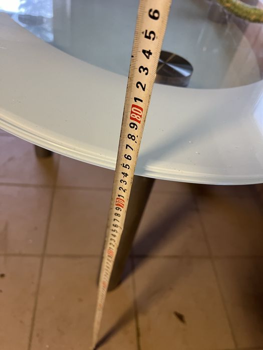 Стіл скляний обідній