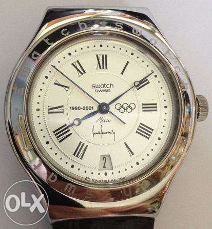 SWATCH Yaz400 - heracles olympia logo - merci samaranch