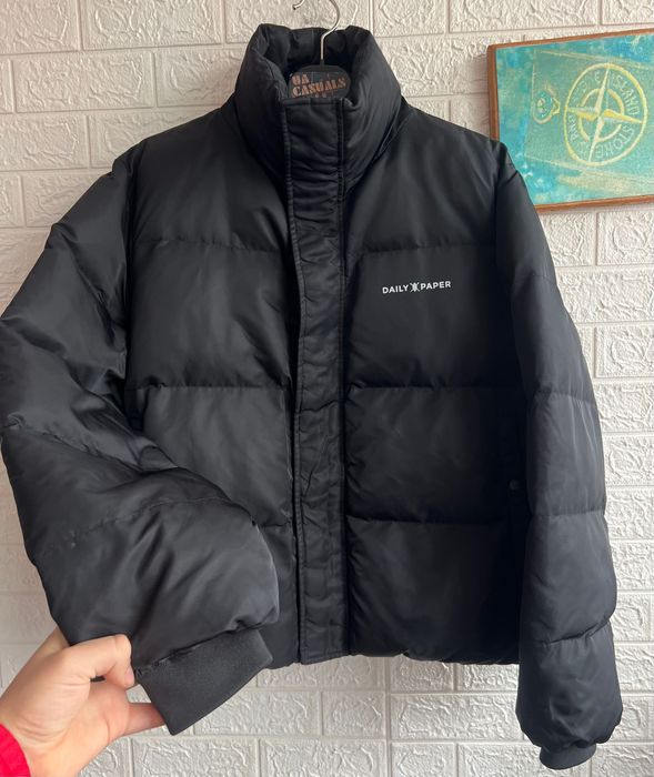 Пуховик Daily Paper натуральный пух тепла зимова куртка рХЛ