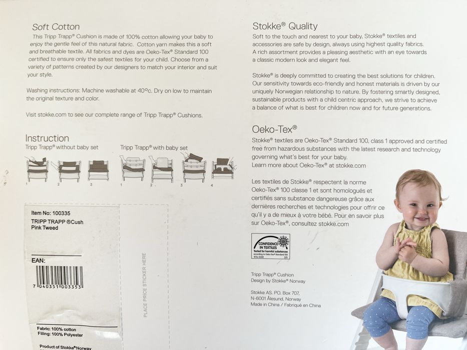 Almofada da cadeira Stokke / Tripp Trapp® Classic Cushion