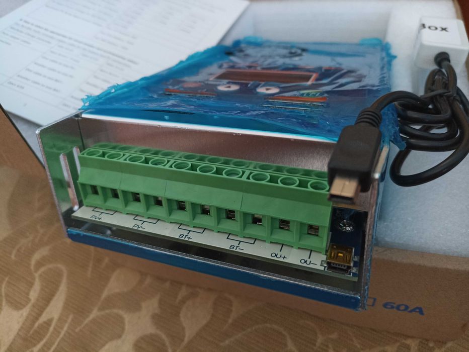 MakeSkyBlue MPPT 60A з WiFi Контроллер заряду для АКБ 12/24/48