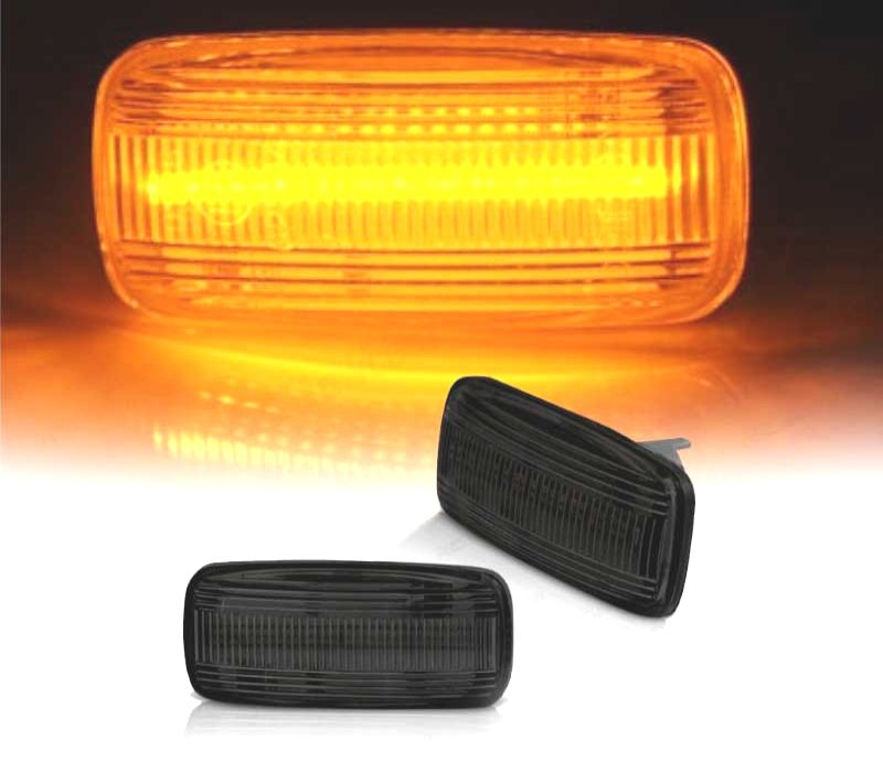 PISCAS LATERAIS LED SMOKE AUDI A3 A4 A6 TT ESCURECIDOS