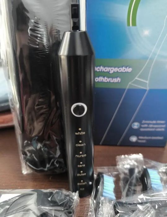 Escova de dentes elétrica inteligente para adultos