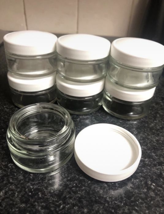 Recipientes de creme de rosto