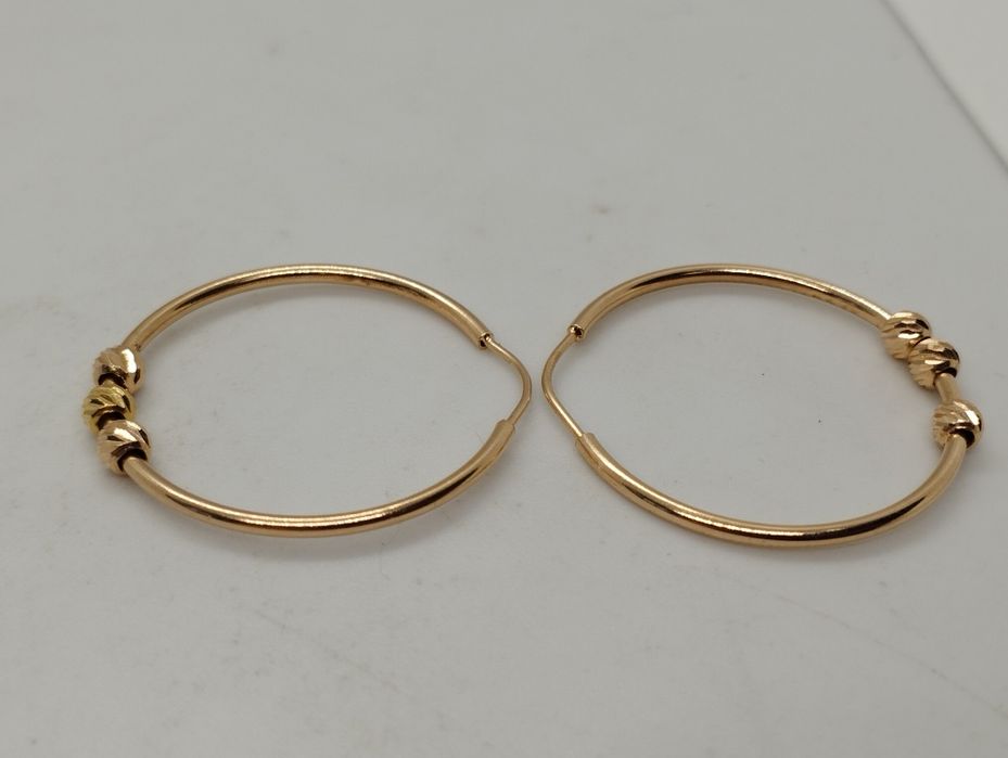 Золотые сережки 1.6 грамма