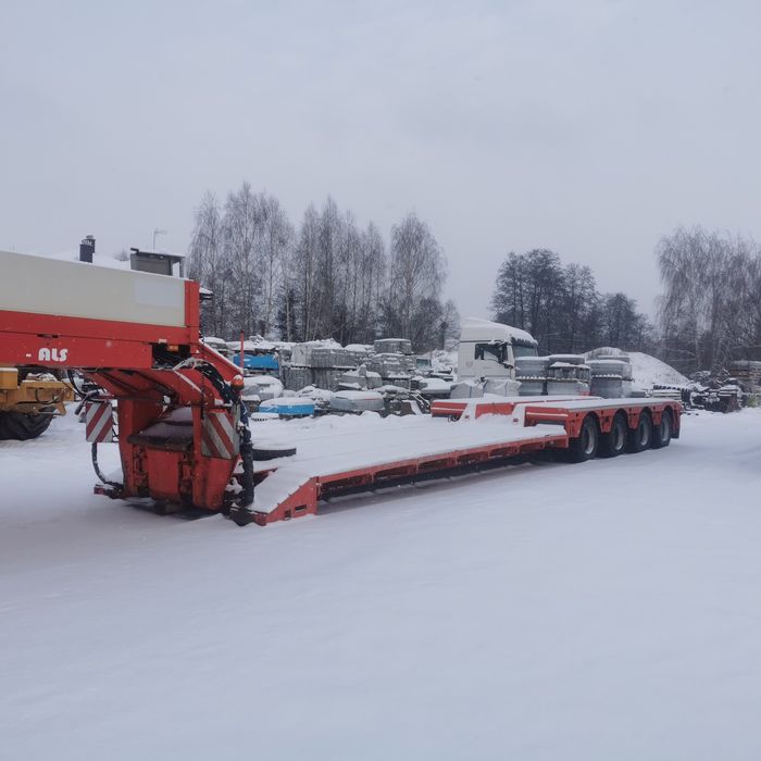 Naczepa niskopodwoziowa  faymonville tiefbet 4 osiowy