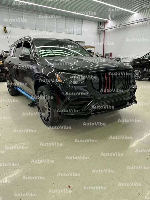 Обвес мерседес обвіс бампер mercedes gls x167 brabus body kit брабус