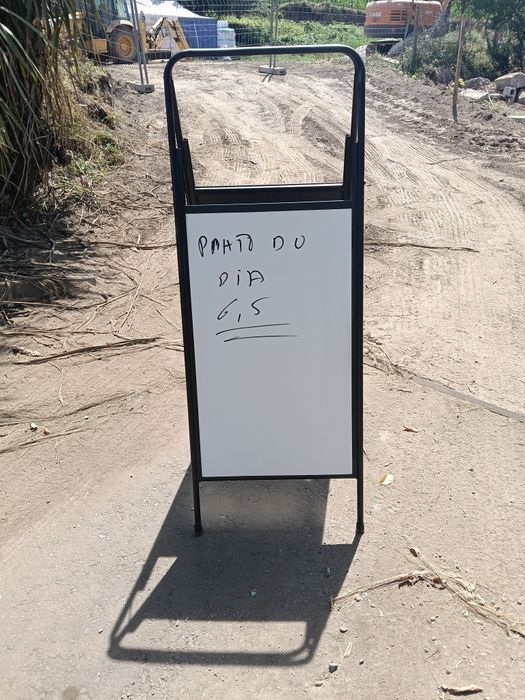 Cavalete de publicidade/menu/ restauração