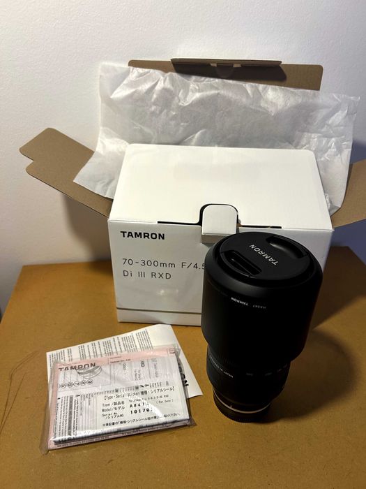 Tamron 70-300mm f/4.5 - 6.3 Di III RXD (Sony Full Frame)