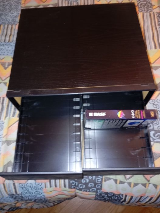 Arquivador de cassetes vhs