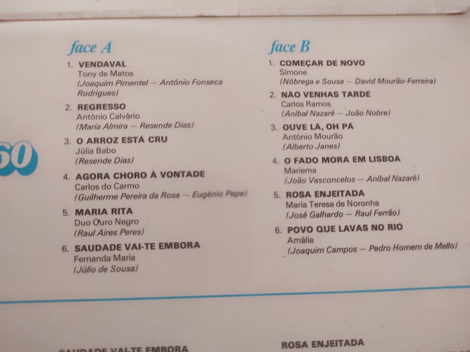 Disco Vinil Sucessos dos Anos 60