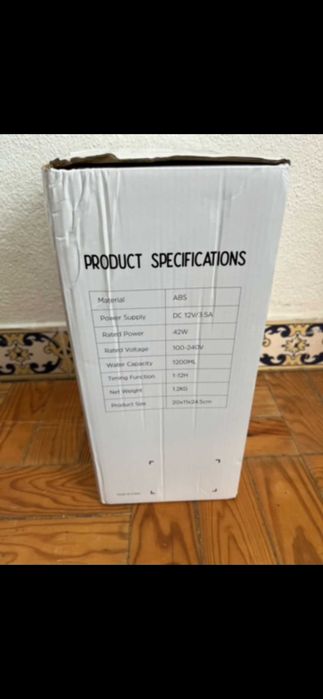 Desumidificador de ar 1200 ml