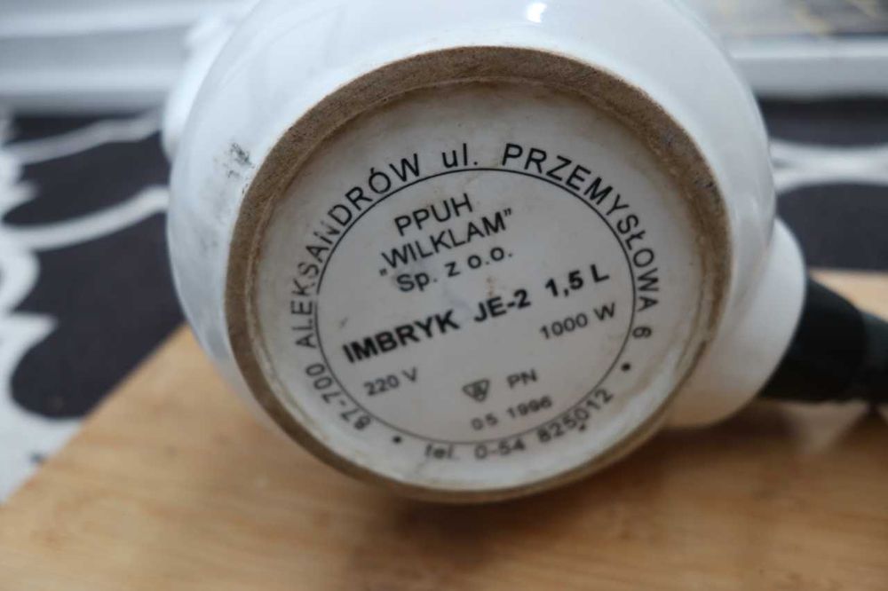 Imbryk elektryczny PRL 1000w