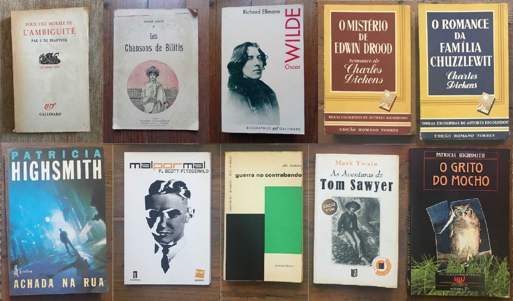 Literatura: Dickens, Calvino, Wilde, Duras, Hemingway, Kafka etc