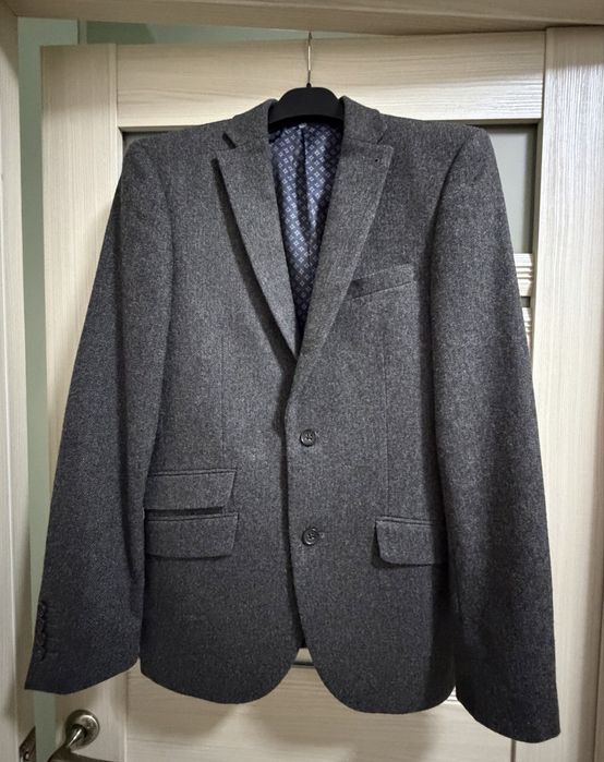 Стильний вовняний піджак Next Tailoring (Slim Fit), розмір 36R