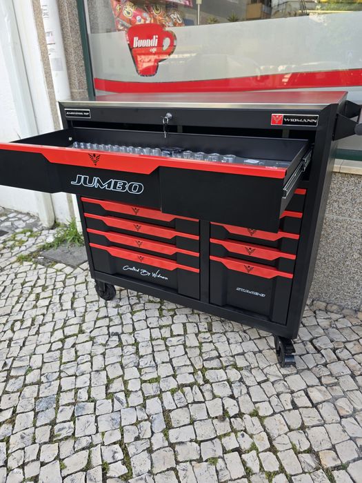 Carrinho de ferramenta de 11 gavetas  completas novo