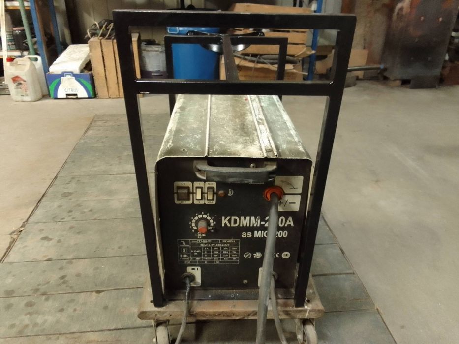 Mobilna spawarka migomat 200A