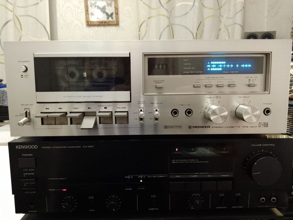PIONEER CT-F650 кассетная дека