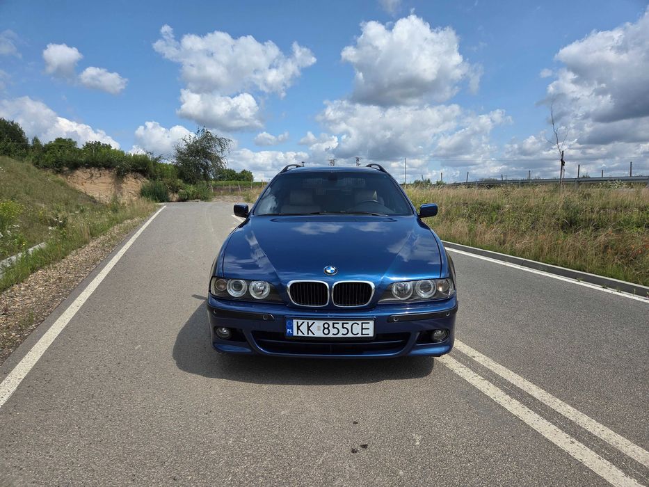 BMW Seria 5 E39 2.5 M57 525d kombi jasna skóra multimedia