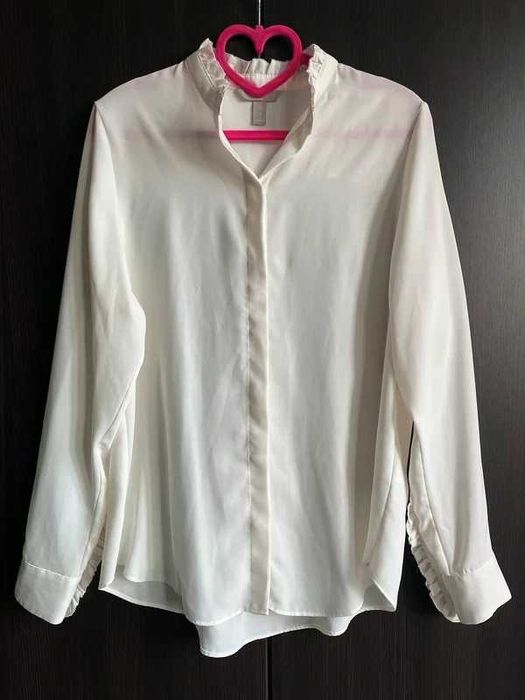 Kremowa koszula H&M 38 M