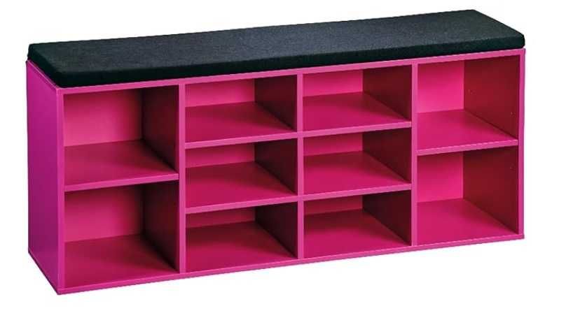 Szafka na buty w poduszką do siedzenia Kesper