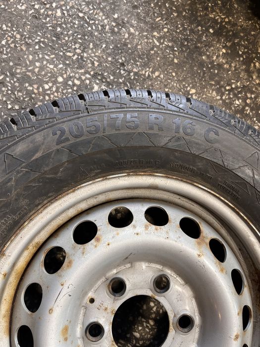 Mercedes sprinter 906 kolo zapasowe 205/75r16c
