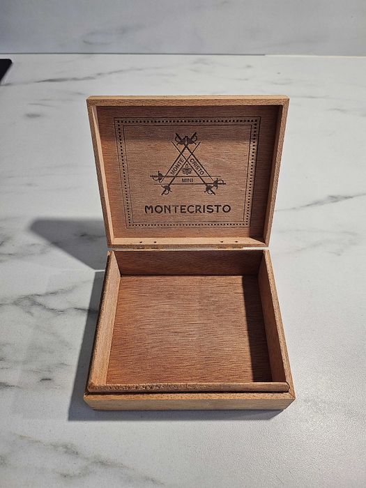 Caixa Montecristo Mini Original em Madeira