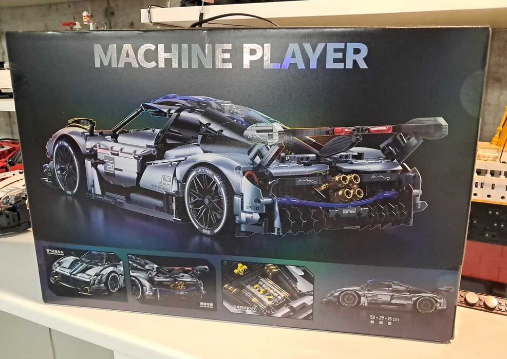 Конструктор Pagani Huayra BC в коробці, 3526 деталей