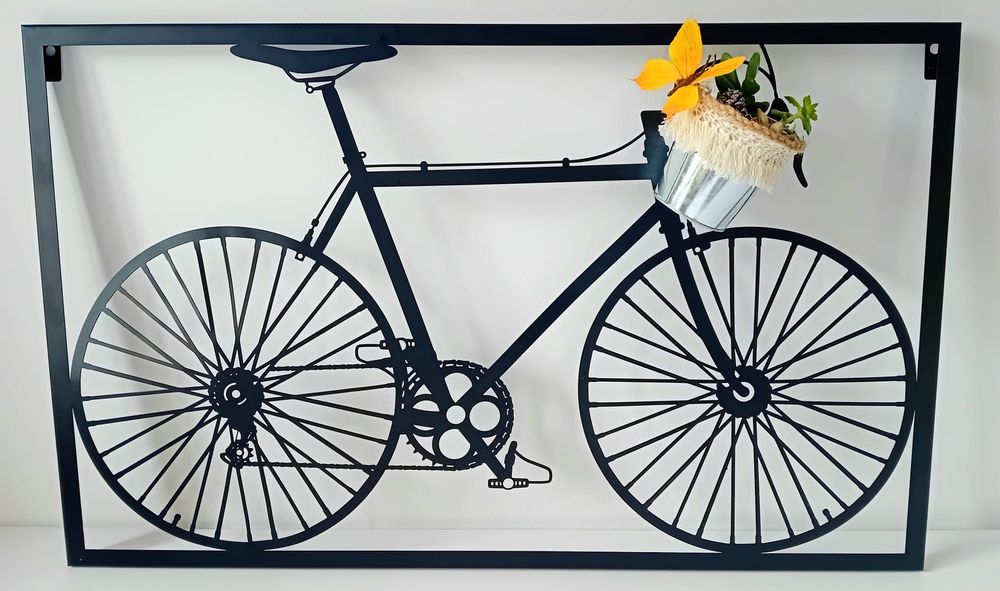 Quadro com arranjo com flores naturais