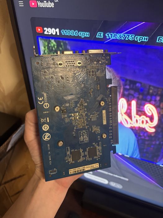 Видеокарта ddr 5  730  2 гб