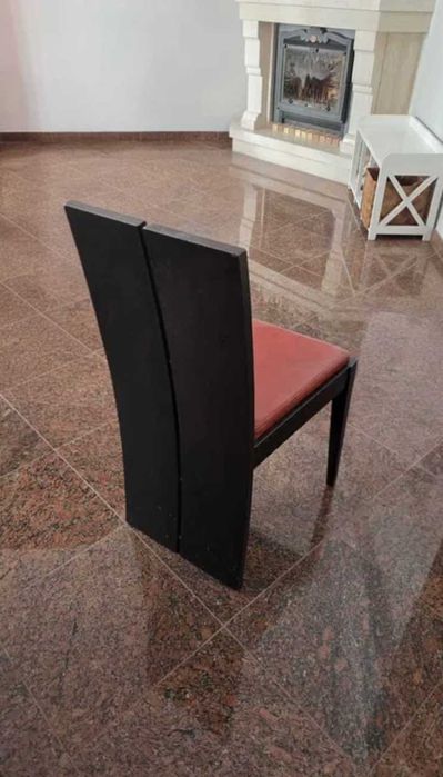 Mesa jantar extensível madeira maciça + 6 cadeiras (Liga Mobiliário)