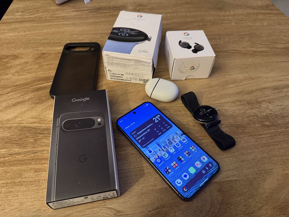 Google Pixel 9 Pro XL  + Pixel Watch 2 LTE + Pixel Buds