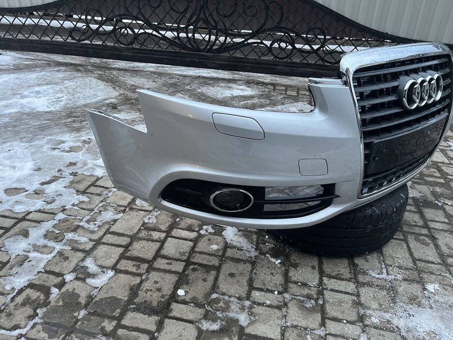 Передній бампер audi a6 c6 s-line lift рестайл