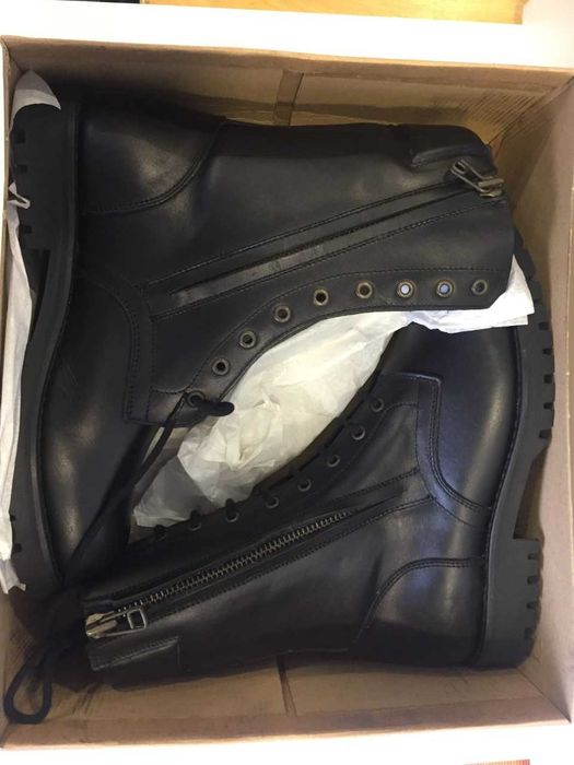 Bota militar AT, Bombeiros, inem, gnr, caçadores,com fecho lateral